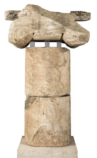 470-460 BC
Part of the marble Trophy of the Marathon battle